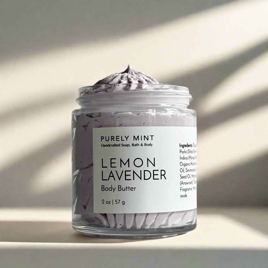 Lemon Lavender Whipped Body Butter