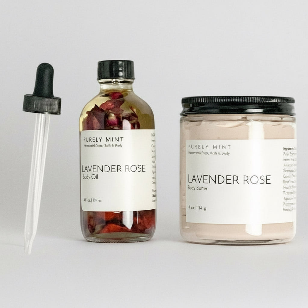 Lavender Rose Gift Set