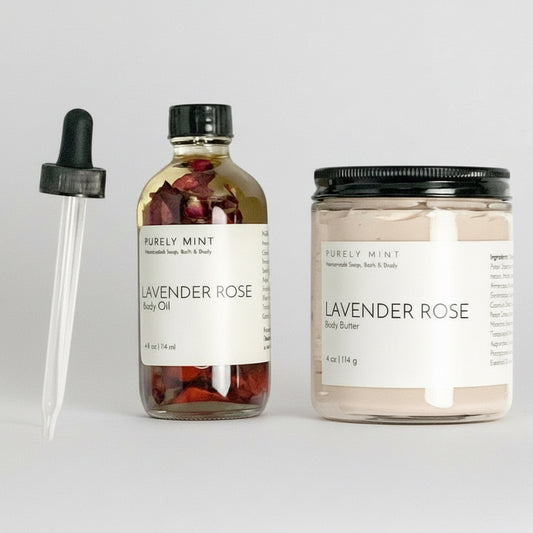 Lavender Rose Gift Set