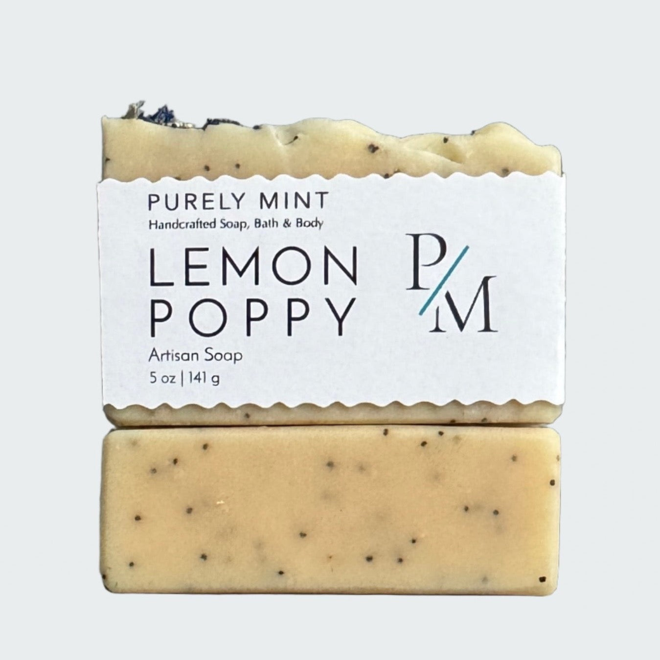 Lemon Poppy Natural Soap