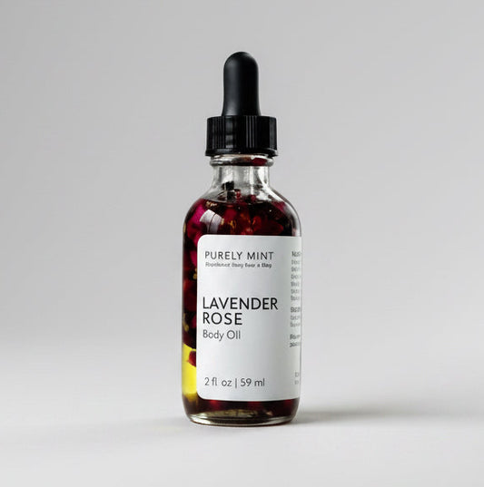 Lavender Rose Natural Body Oil